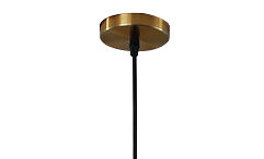 LVK 10419/1C BK+AB подвес D26H28-110 1хЕ27х60W фото 3 LVK 10419/1C BK+AB подвес D26H28-110 1хЕ27х60W фото 3