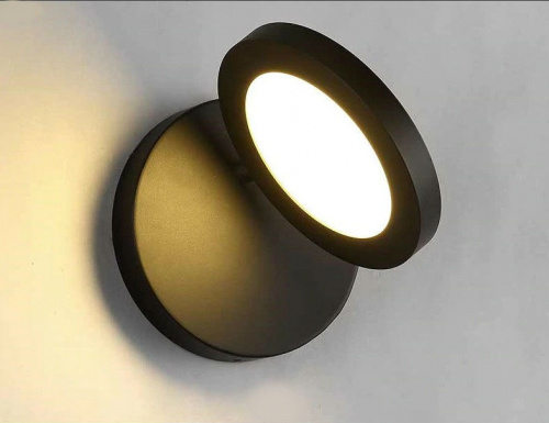 LVK HS 9034 BK LED бра W16H19B19 10W 4500K фото 2 LVK HS 9034 BK LED бра W16H19B19 10W 4500K фото 2