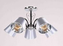 LVK 51068/5B CR+BK+BL люстра D60H36 5хЕ27х60W