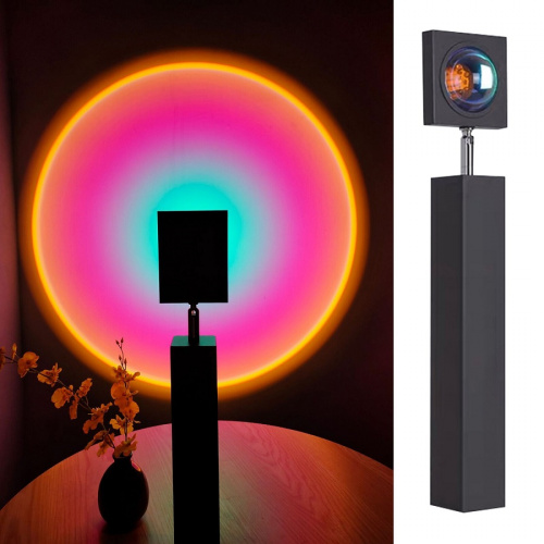 LVK 9588/1T Charm color Закат наст.лампа L9B6H50 LED 5W 