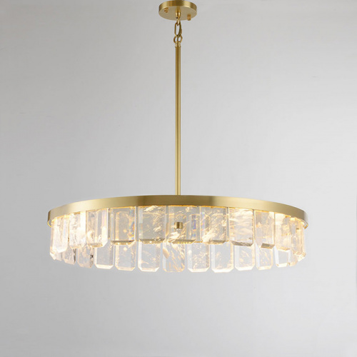 LVK QY 2093-600 GD люстра LED D60H15 LVK QY 2093-600 GD люстра LED D60H15