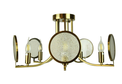 LVK MDG 7257/5 Copper люстра D60H31 5хE14Х60W LVK MDG 7257/5 Copper люстра D60H31 5хE14Х60W